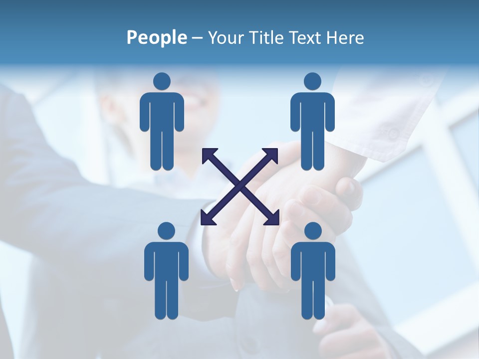 Group Agree Woman PowerPoint Template