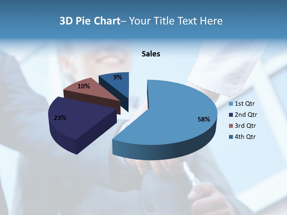Group Agree Woman PowerPoint Template