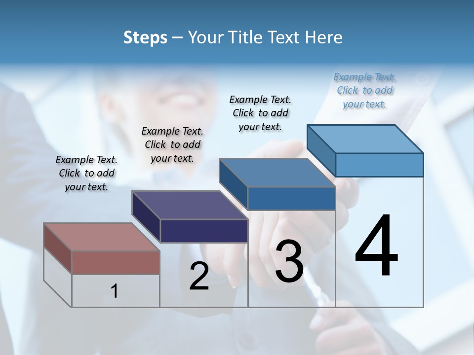 Group Agree Woman PowerPoint Template