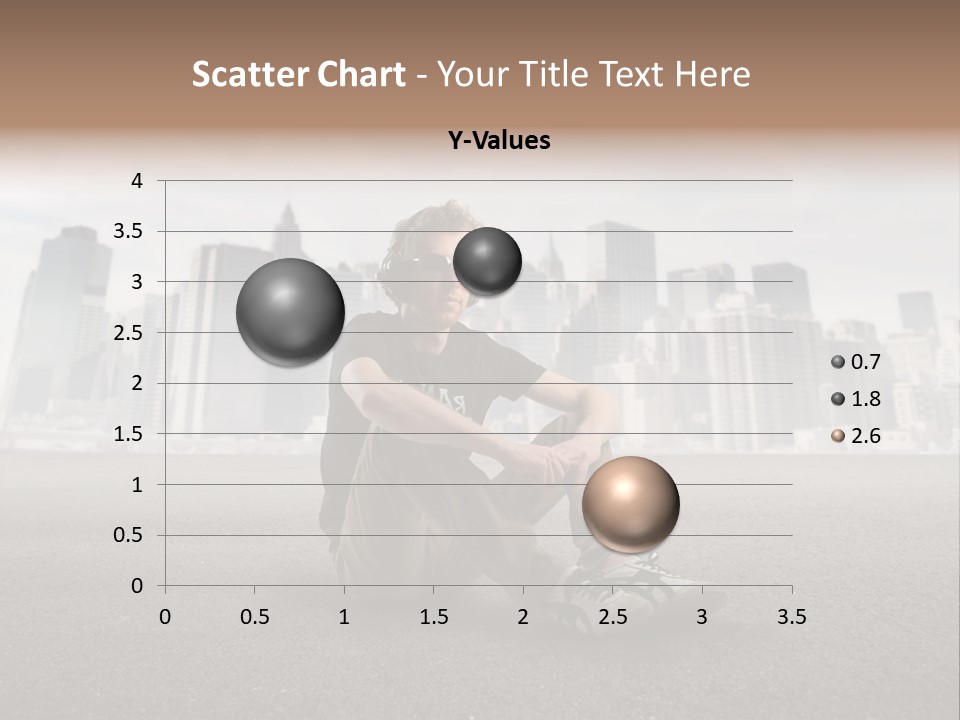 Glasses Stereo Street PowerPoint Template