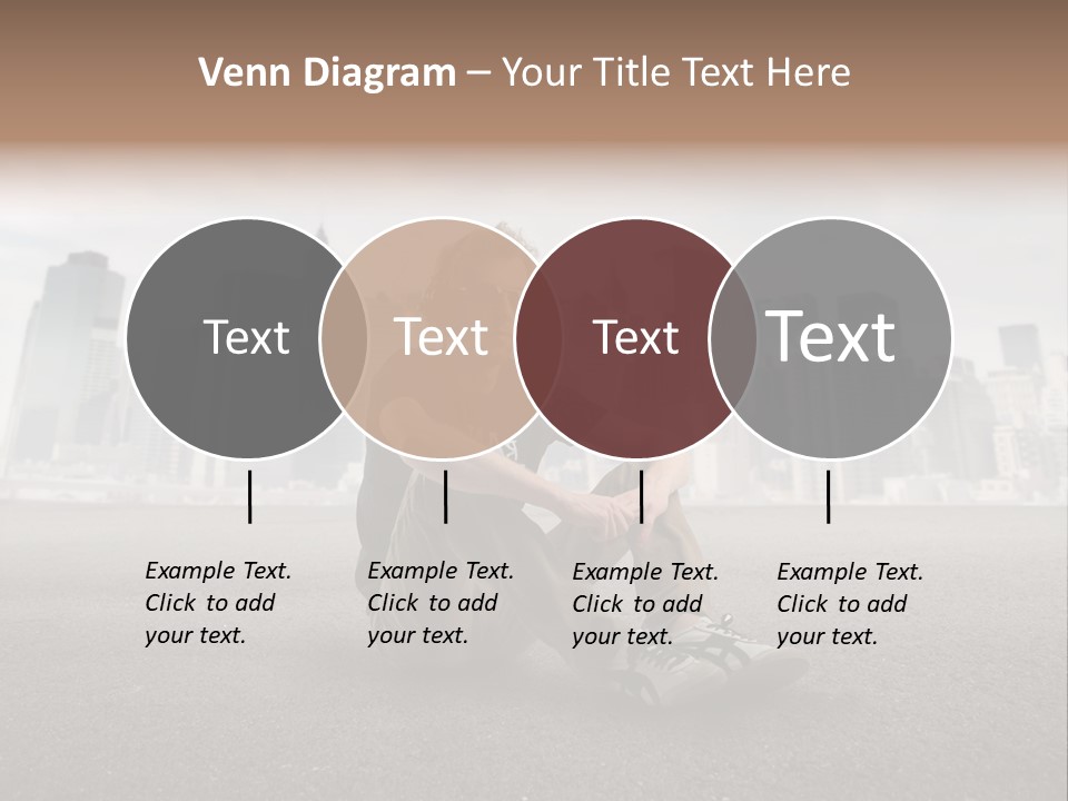 Glasses Stereo Street PowerPoint Template