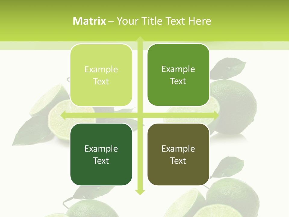 Kiwi Reflection Seasonal PowerPoint Template