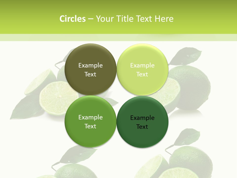 Kiwi Reflection Seasonal PowerPoint Template