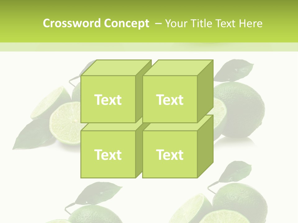 Kiwi Reflection Seasonal PowerPoint Template