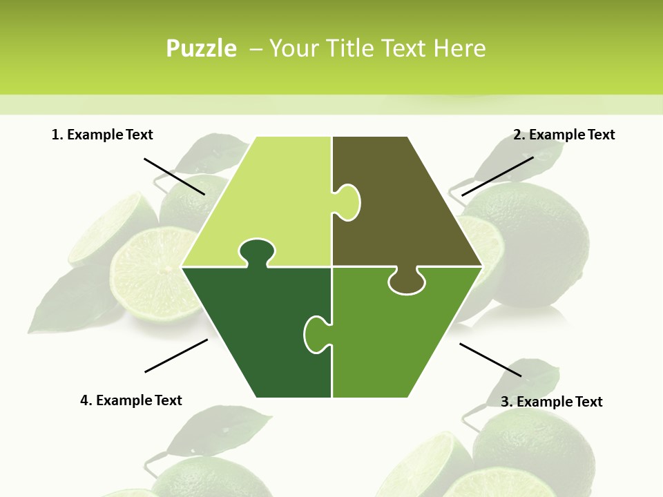 Kiwi Reflection Seasonal PowerPoint Template