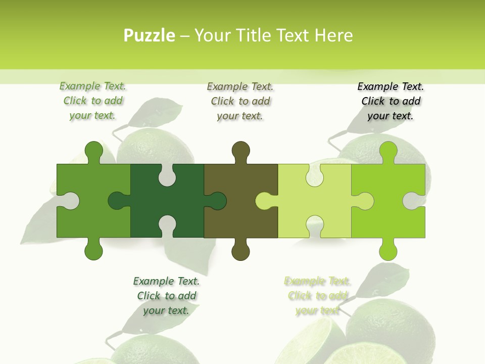 Kiwi Reflection Seasonal PowerPoint Template