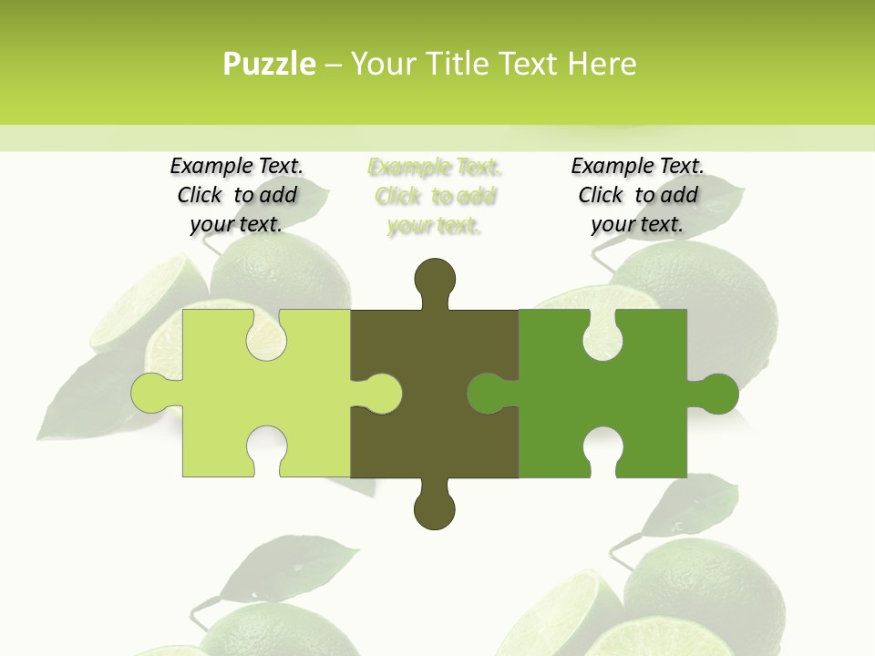 Kiwi Reflection Seasonal PowerPoint Template