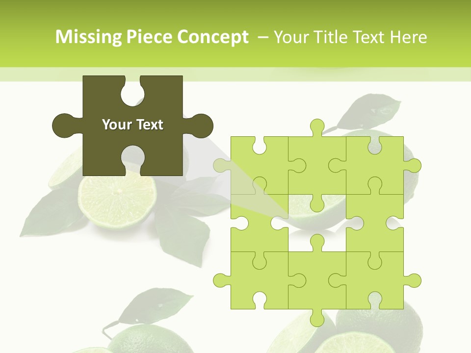 Kiwi Reflection Seasonal PowerPoint Template