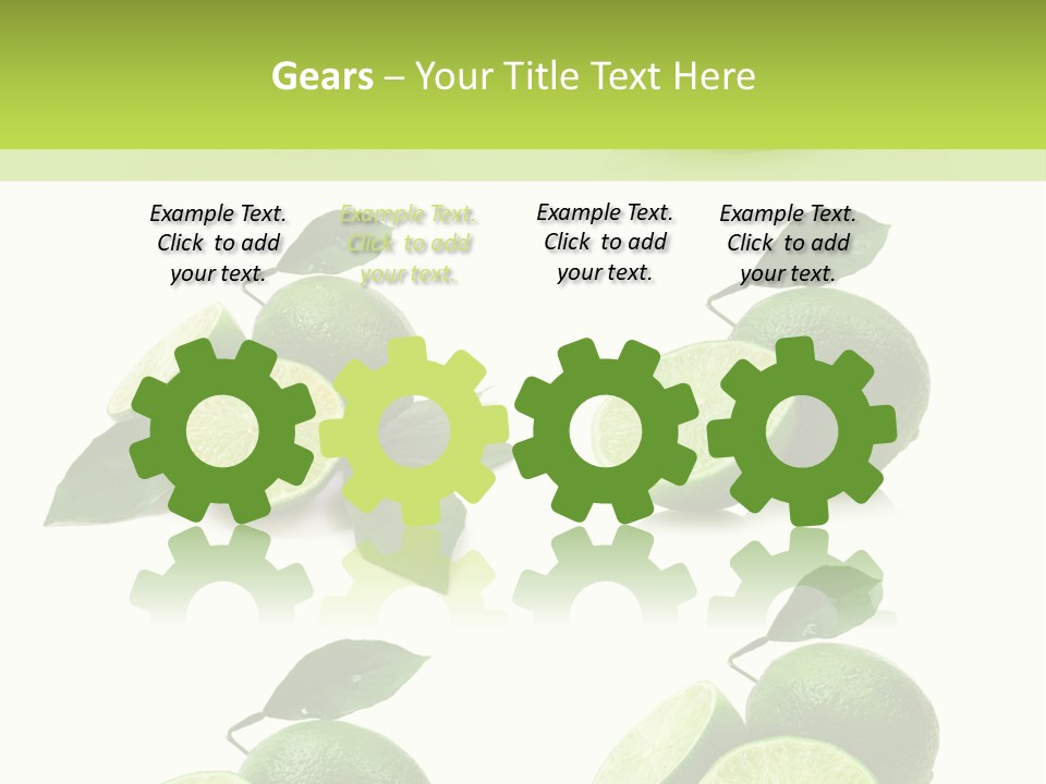 Kiwi Reflection Seasonal PowerPoint Template