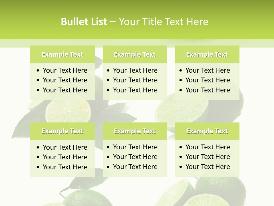 Kiwi Reflection Seasonal PowerPoint Template