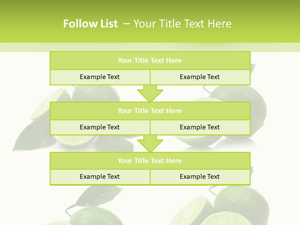 Kiwi Reflection Seasonal PowerPoint Template