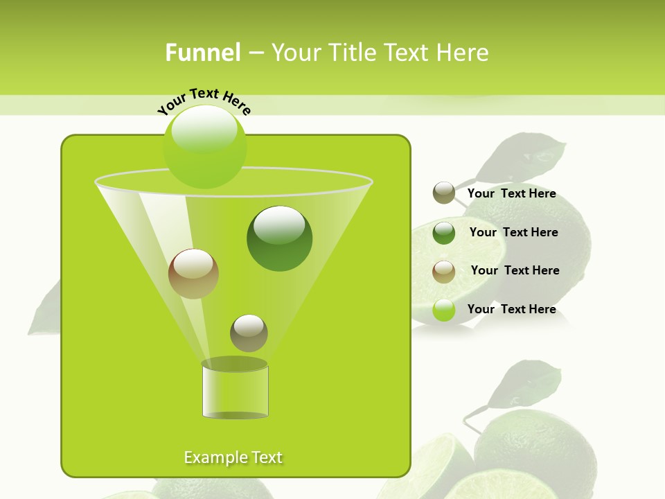 Kiwi Reflection Seasonal PowerPoint Template