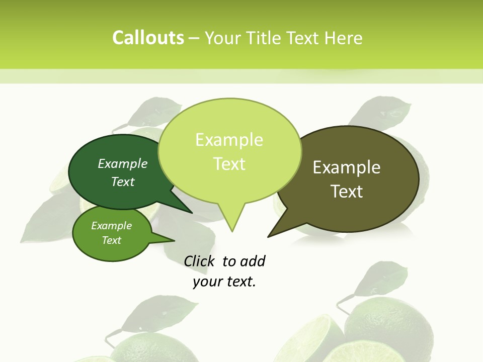 Kiwi Reflection Seasonal PowerPoint Template