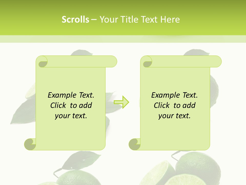 Kiwi Reflection Seasonal PowerPoint Template