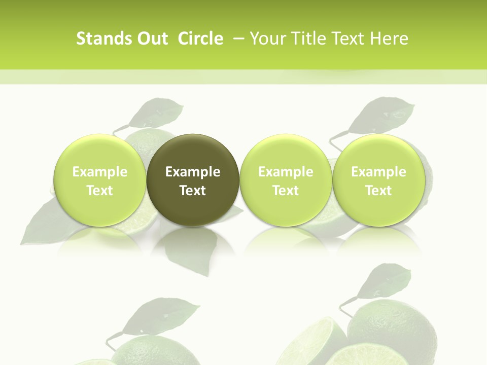 Kiwi Reflection Seasonal PowerPoint Template