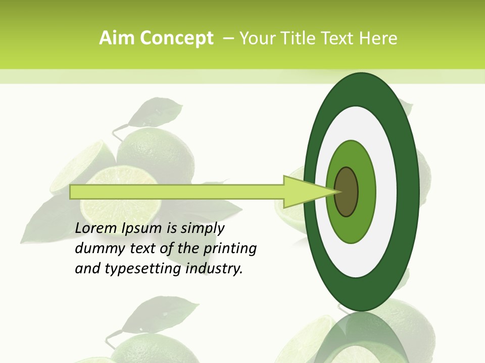 Kiwi Reflection Seasonal PowerPoint Template