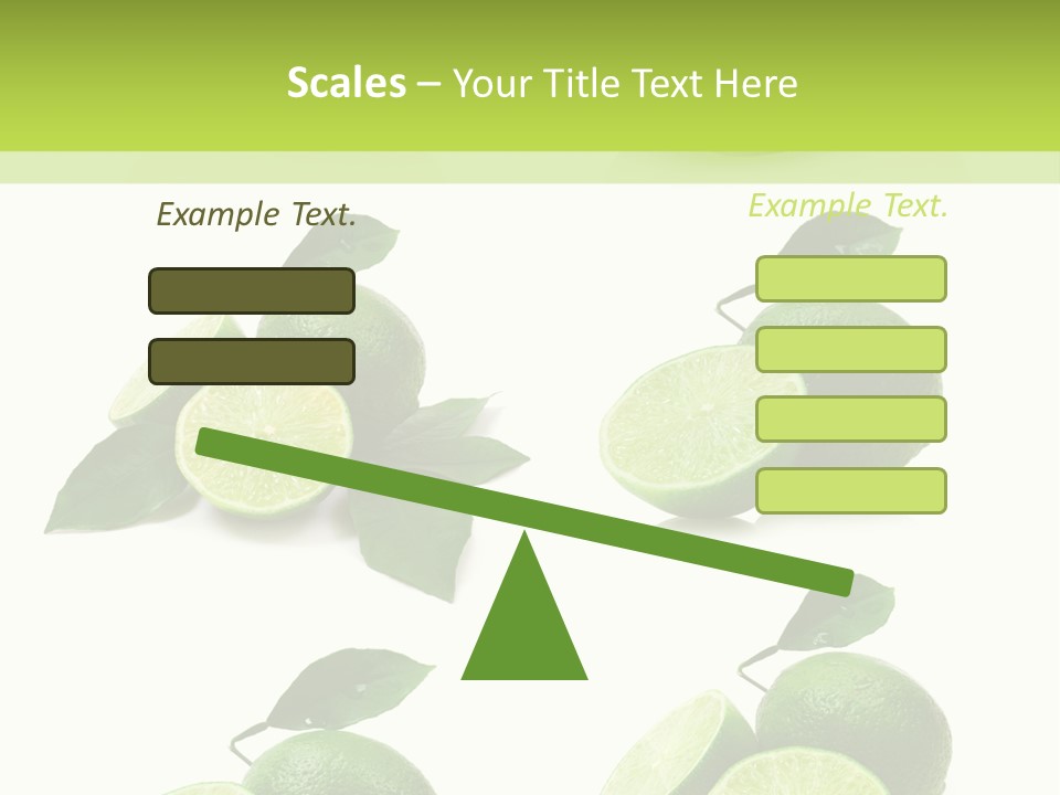 Kiwi Reflection Seasonal PowerPoint Template