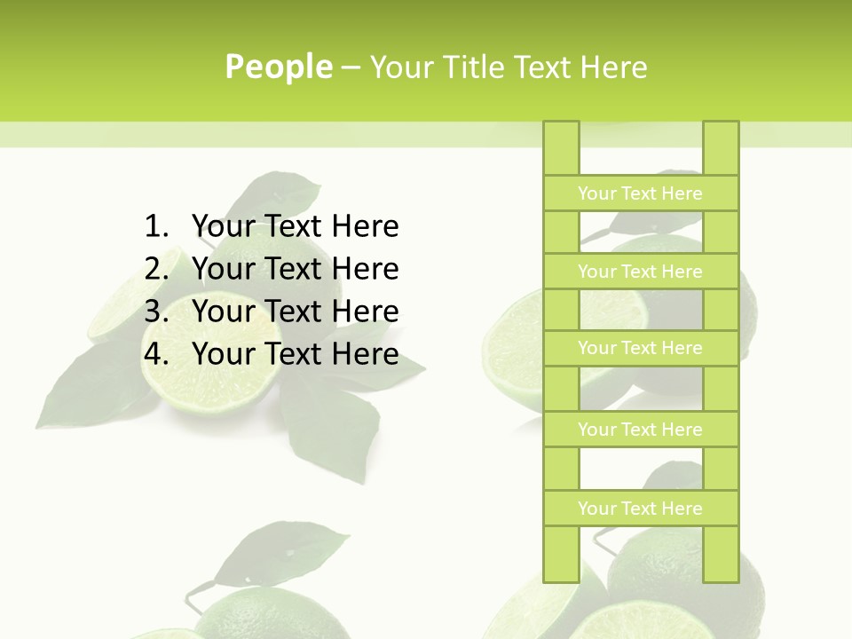 Kiwi Reflection Seasonal PowerPoint Template