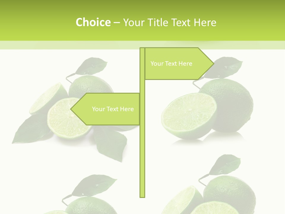 Kiwi Reflection Seasonal PowerPoint Template