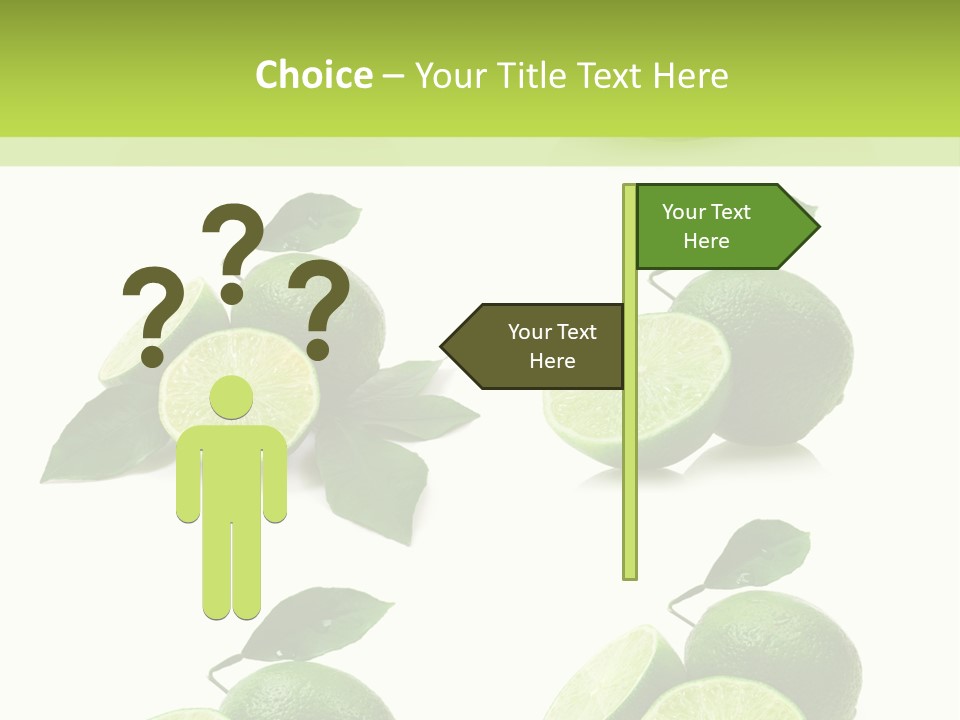 Kiwi Reflection Seasonal PowerPoint Template