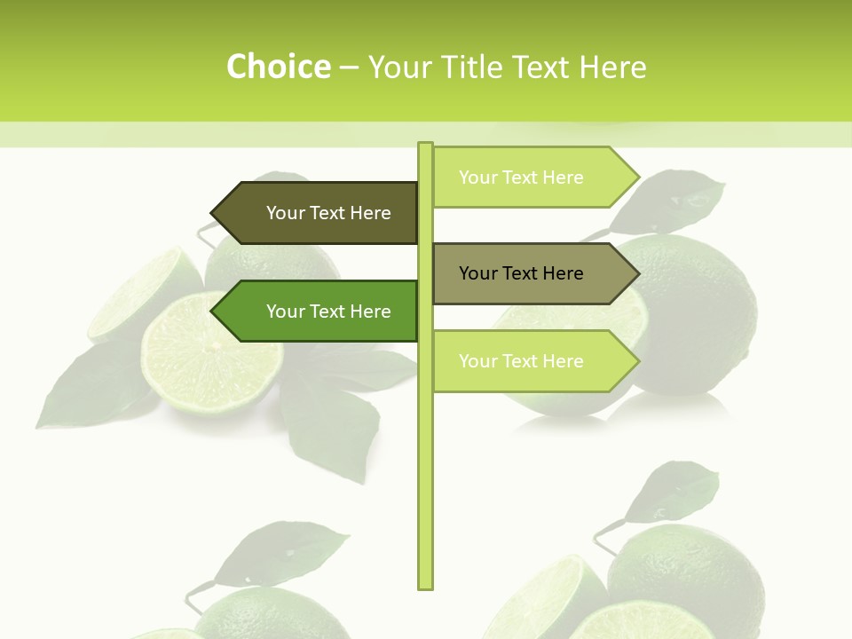Kiwi Reflection Seasonal PowerPoint Template