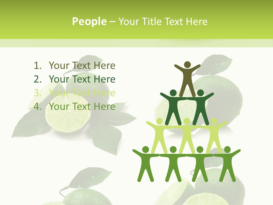 Kiwi Reflection Seasonal PowerPoint Template