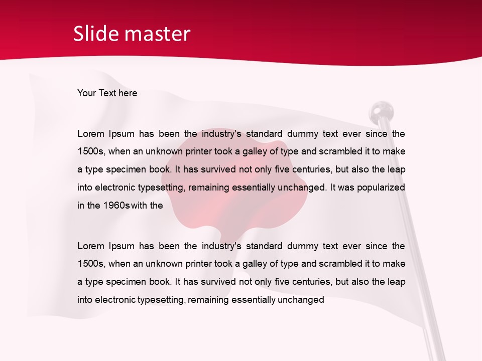 Symbol Country Concept PowerPoint Template