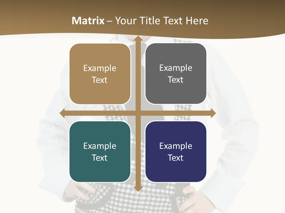 Schoolgirl Fashion School PowerPoint Template