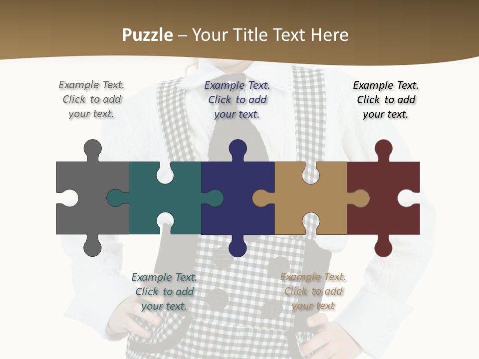 Schoolgirl Fashion School PowerPoint Template