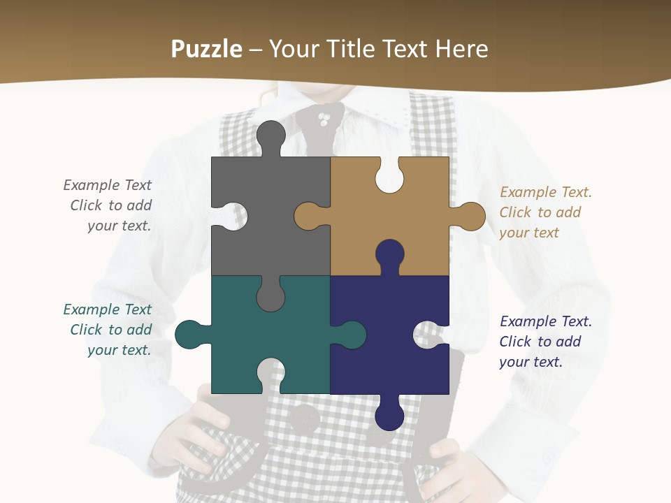 Schoolgirl Fashion School PowerPoint Template