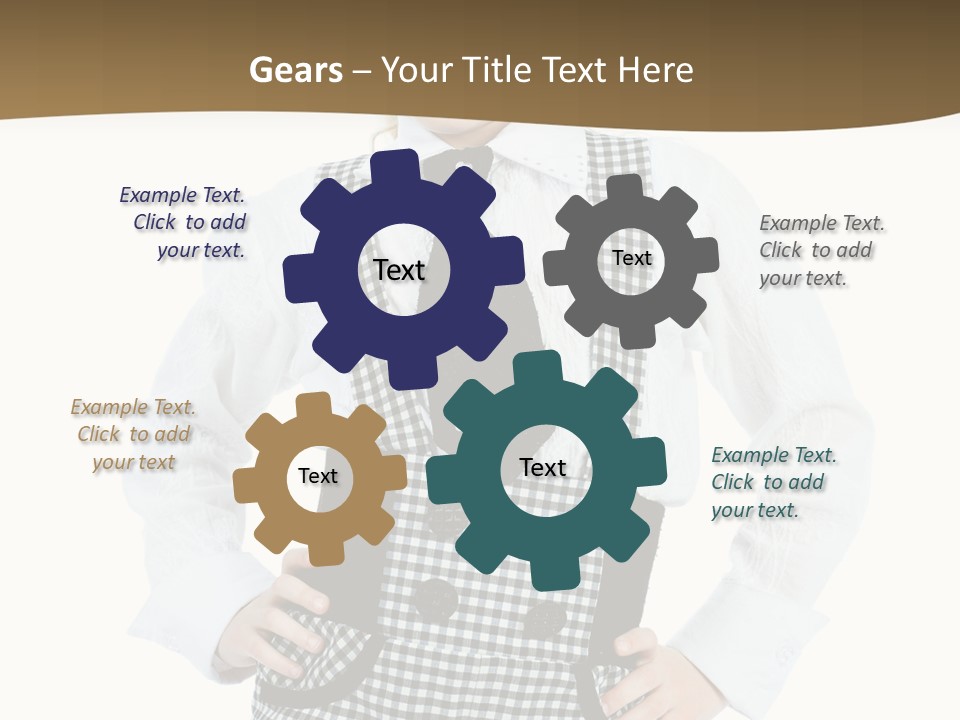 Schoolgirl Fashion School PowerPoint Template