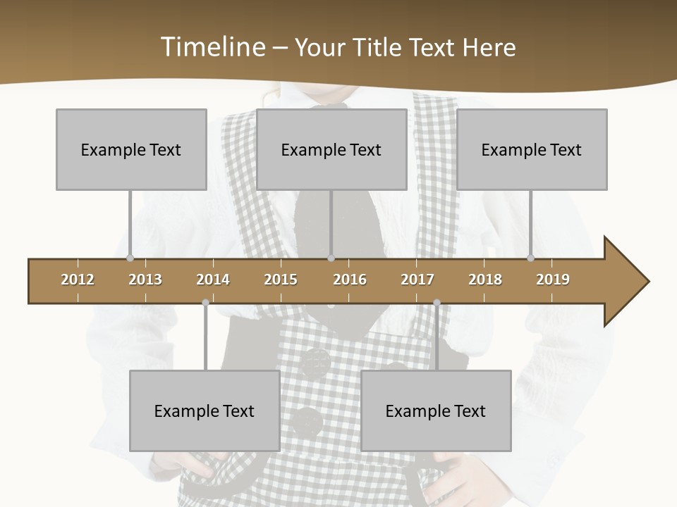 Schoolgirl Fashion School PowerPoint Template