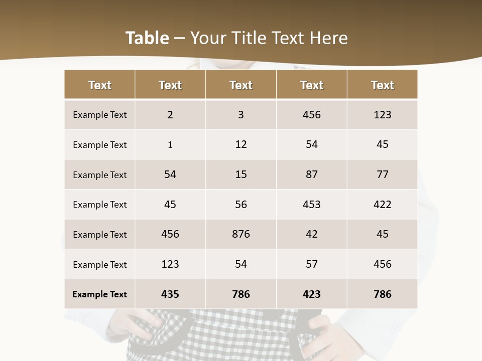 Schoolgirl Fashion School PowerPoint Template