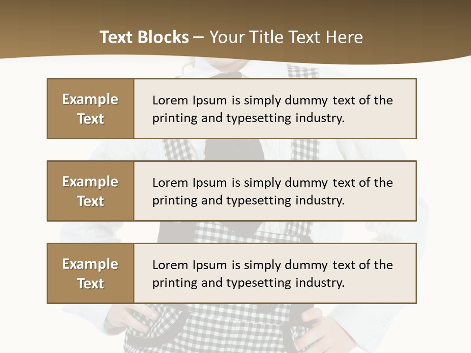 Schoolgirl Fashion School PowerPoint Template