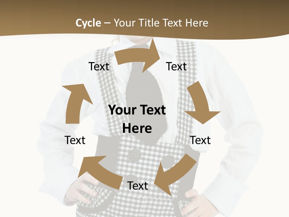 Schoolgirl Fashion School PowerPoint Template