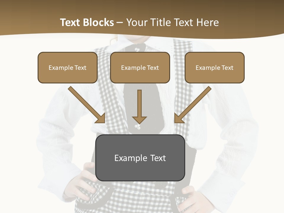 Schoolgirl Fashion School PowerPoint Template