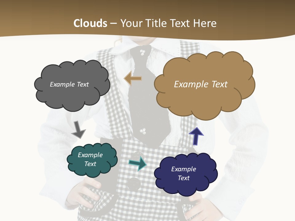 Schoolgirl Fashion School PowerPoint Template