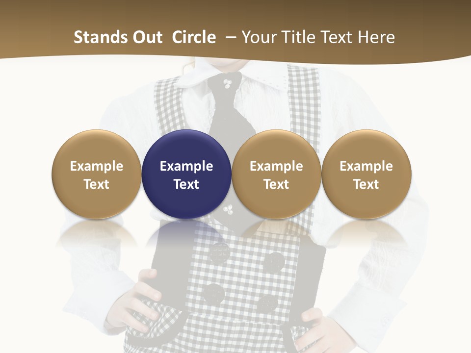 Schoolgirl Fashion School PowerPoint Template