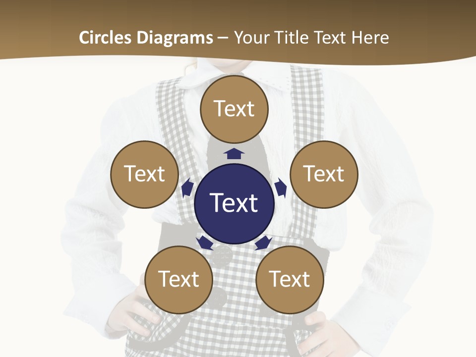 Schoolgirl Fashion School PowerPoint Template