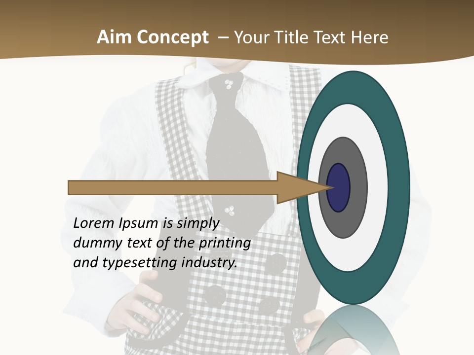 Schoolgirl Fashion School PowerPoint Template