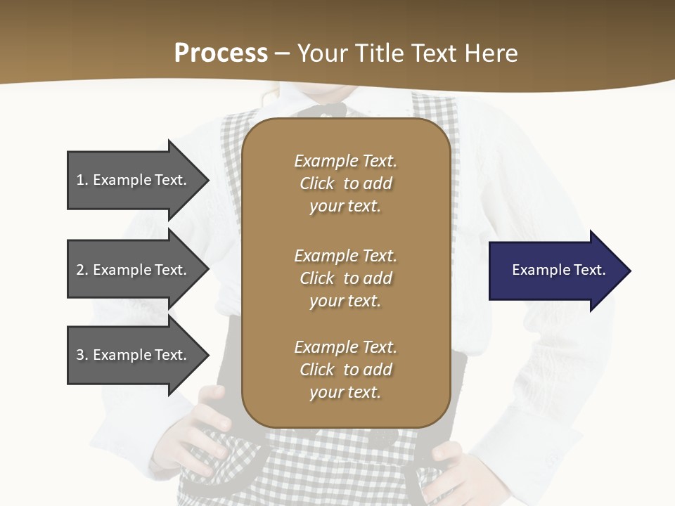 Schoolgirl Fashion School PowerPoint Template