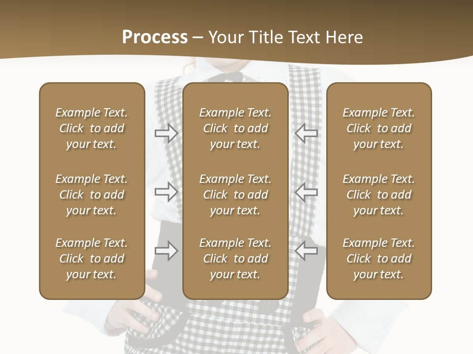 Schoolgirl Fashion School PowerPoint Template