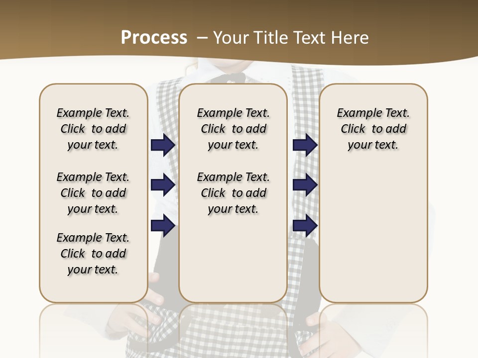 Schoolgirl Fashion School PowerPoint Template