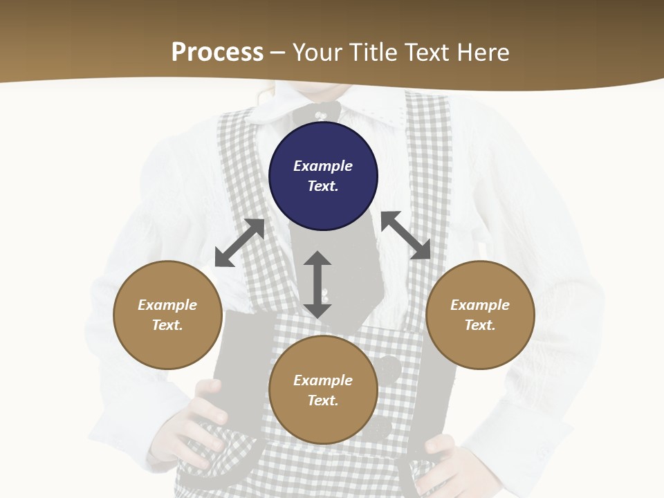 Schoolgirl Fashion School PowerPoint Template