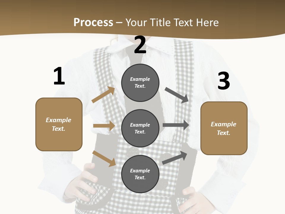 Schoolgirl Fashion School PowerPoint Template