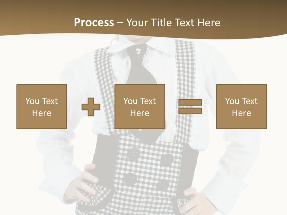 Schoolgirl Fashion School PowerPoint Template