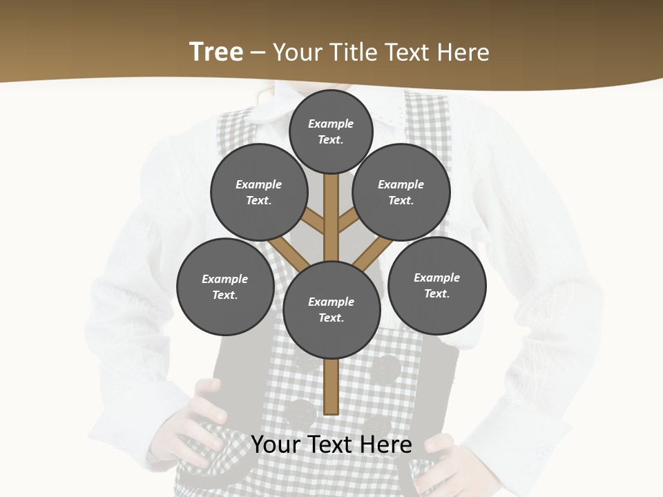 Schoolgirl Fashion School PowerPoint Template