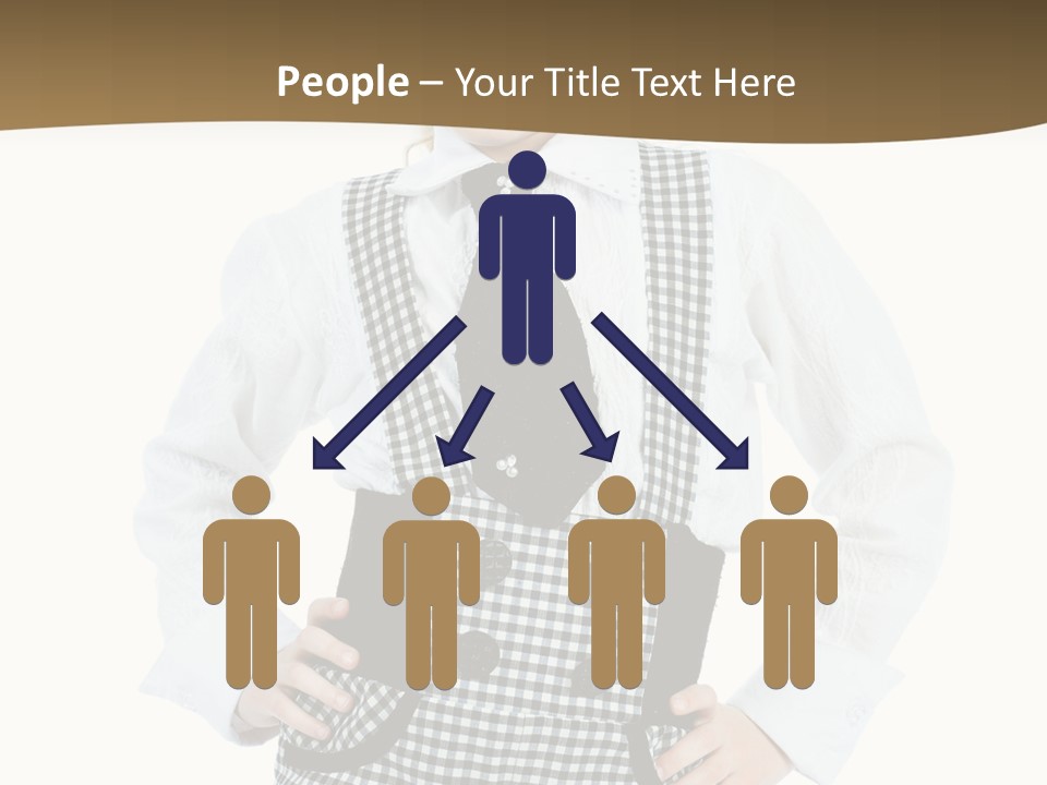 Schoolgirl Fashion School PowerPoint Template