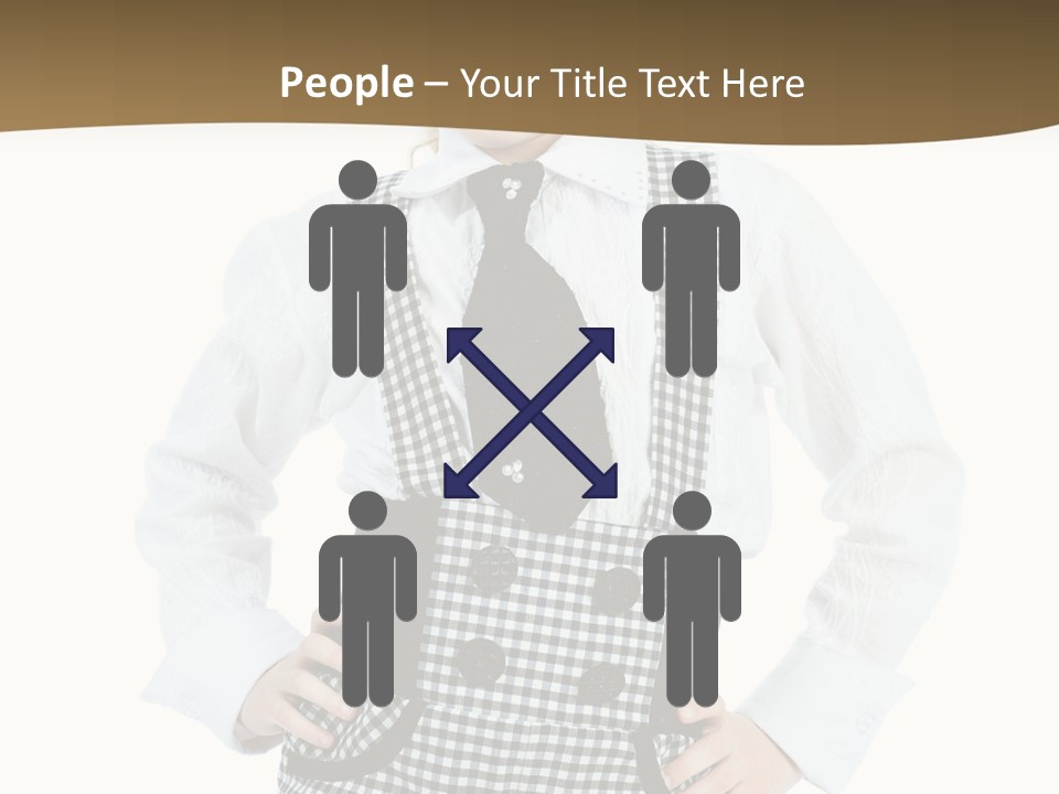 Schoolgirl Fashion School PowerPoint Template