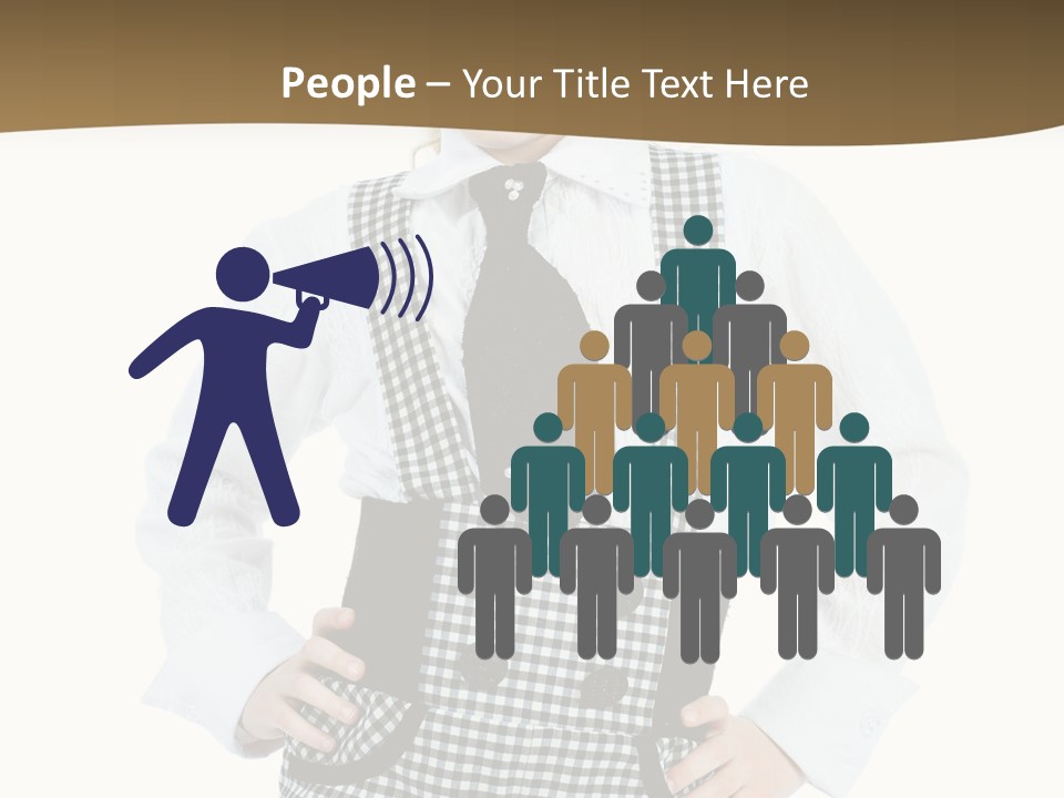 Schoolgirl Fashion School PowerPoint Template